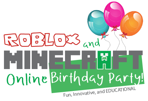 Birthday Parties Teknik Bricks 4 Kidz - minecraft transparent logo roblox